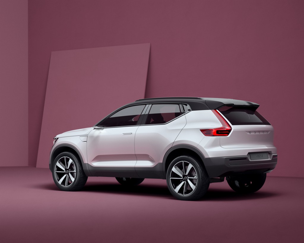 Volvo Concept 40.1 rear three-quarters