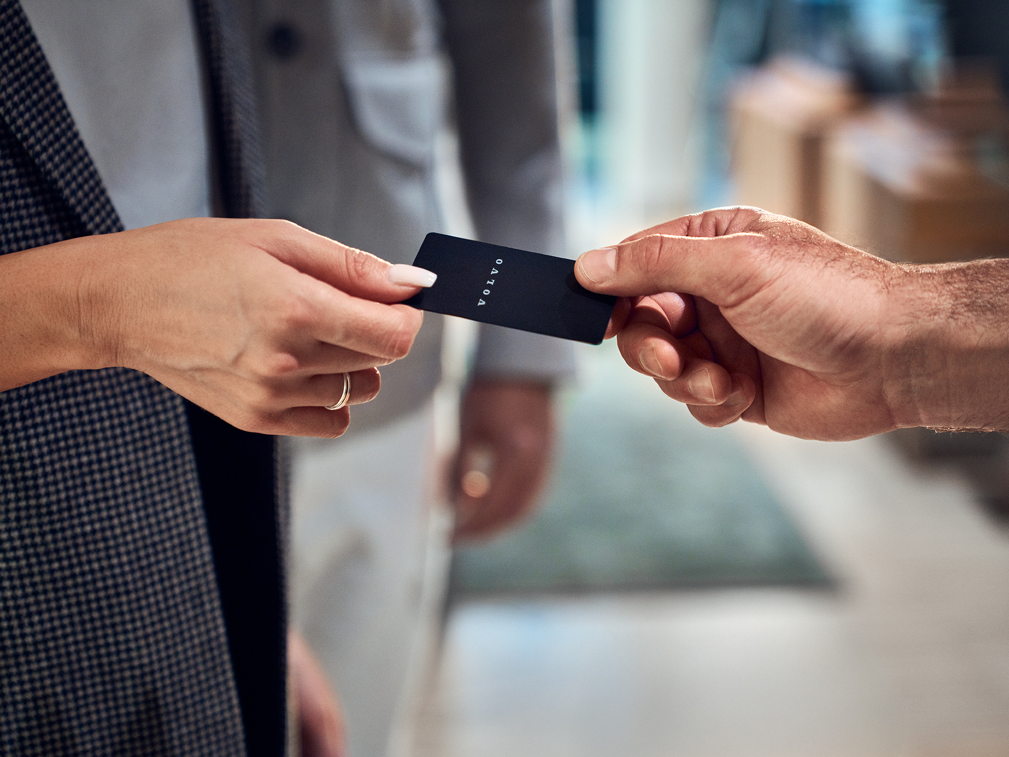 Key Card Handover